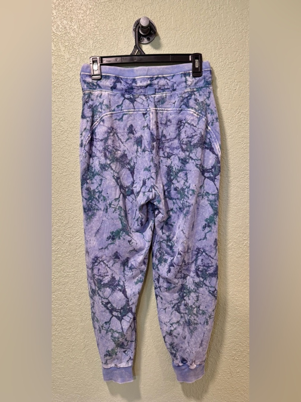 JoyLab Green & Teal Tie-Dye Joggers Small - Picture 4 of 5